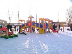 Монтаж детской площадки в Великом Новгороде