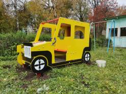 Монтаж детского оборудования в Щекинском детском доме